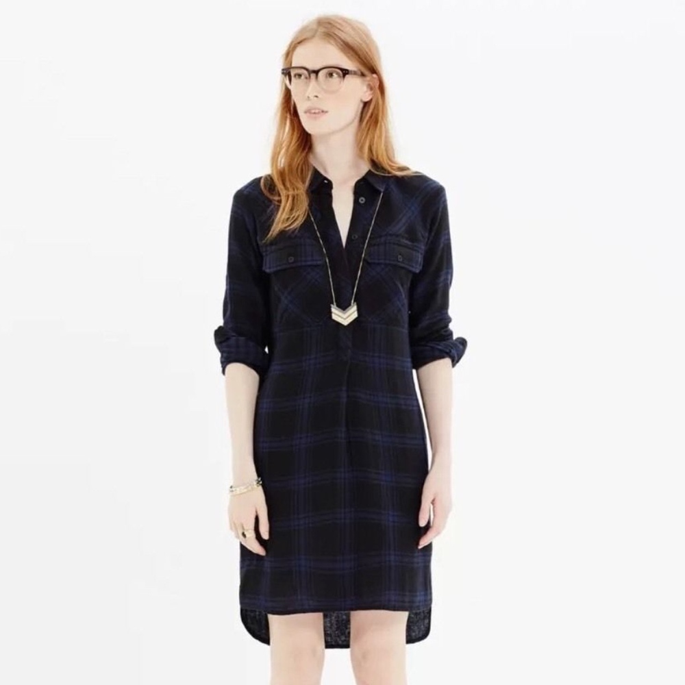 Madewell Daywalk Shirtdress in Farmstand Plaid